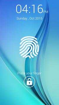 Finger Screen Lock Simulated screenshot 2