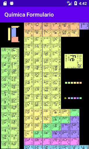 Formulario de Química Gratis screenshot 4