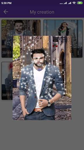 Man Casual Suit Photo Editor screenshot 7