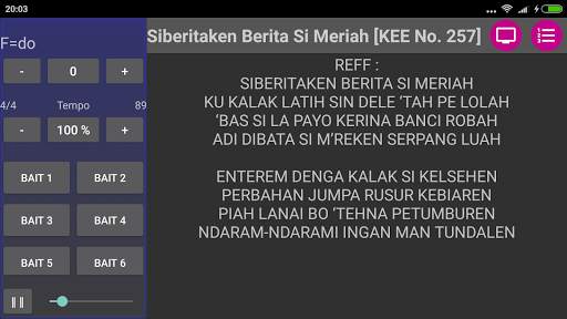Musik Digital GBKP Versi Android screenshot 8
