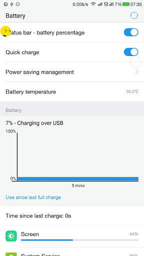 Yellow Battery Saver screenshot 3