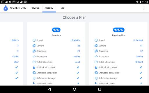 Shellfire VPN screenshot 12