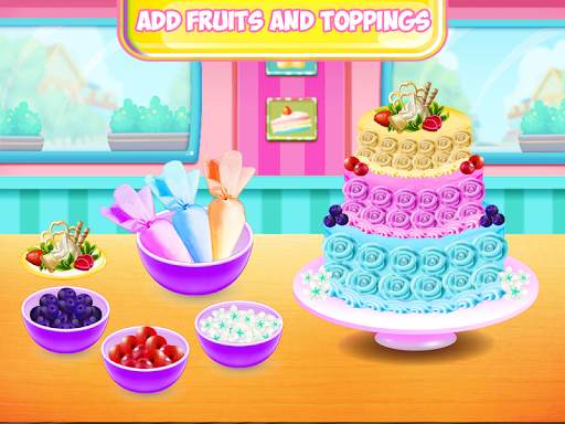 Cake Bakery Shop - Sweet Cooking, Color by Number screenshot 5