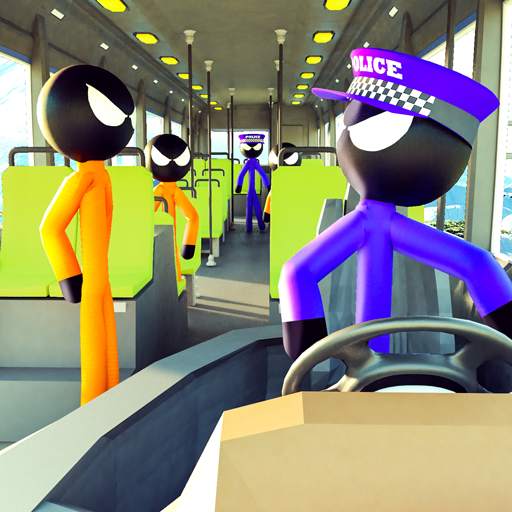 Prison Stickman Transport Police Van 1.6