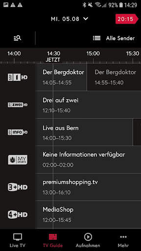 Quickline TV screenshot 4