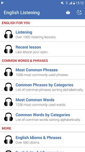 English Practice Listening скриншот 1