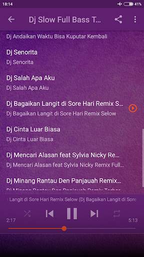 Dj Slow Full Bass Terbaru 2020 Offline screenshot 3