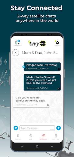 Bivy – Messaging & Navigation 2 تصوير الشاشة
