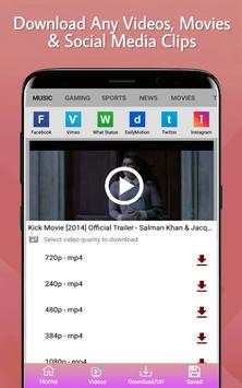Video Downloader - Free Video Downloader app screenshot 3