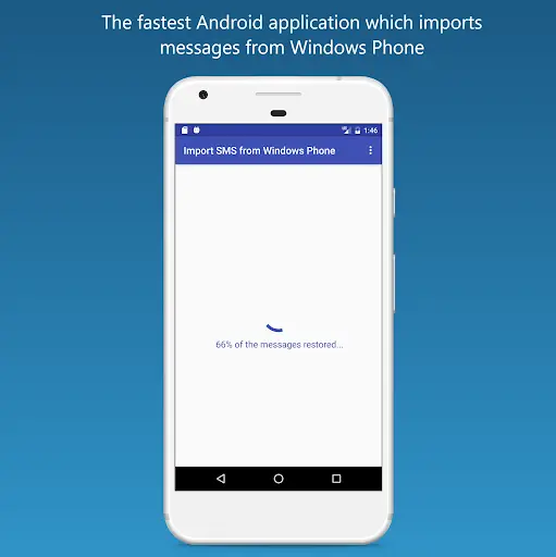 Import SMS from Windows Phone screenshot 3