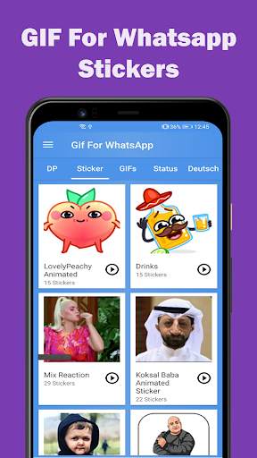 Stiker Gif untuk whatsapp screenshot 26