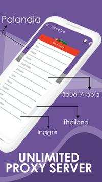 VPN Arab VPN Unblocker Turbo Security VPN Master screenshot 1
