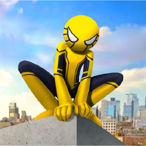 Spider Stickman Rope: Vegas Crime City Hero icon