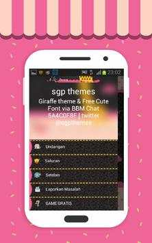 Tema Jerapah by SGP screenshot 3
