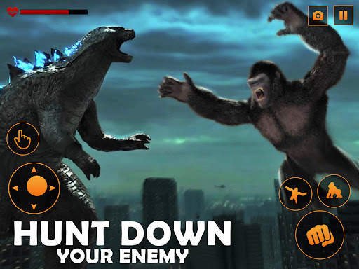 Monster Gorilla Attack-Godzilla Vs King Kong Games screenshot 10