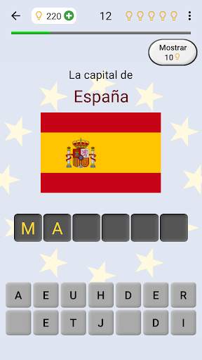 Países de Europa: Los mapas, banderas y capitales screenshot 2