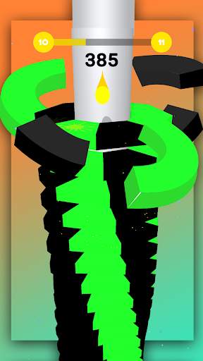 Stackball Smash - Falling Helix Ball 3D screenshot 1