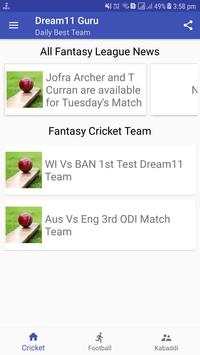 Dream11 Guru screenshot 1