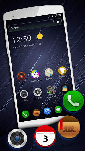 Simple Black Theme screenshot 3
