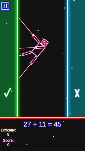 Laser Math: Sum, Subtract, Multiply & Divide Easy! screenshot 3