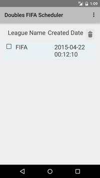 Doubles FIFA Scheduler screenshot 6