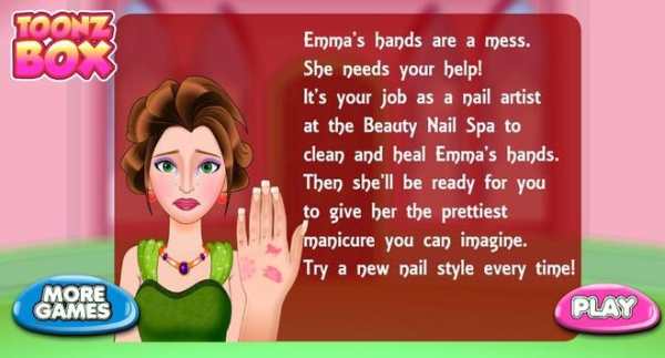 Beauty Nail Spa Games screenshot 2