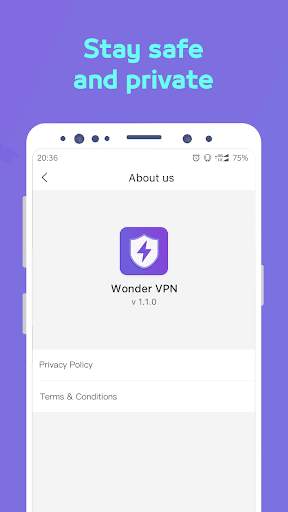 Wonder VPN-Free Unlimited Proxy screenshot 5