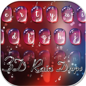 قطرات المطر 3D أيقونة