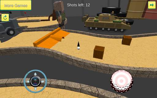 Mini Golf: Military screenshot 7