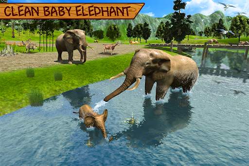 Wild Elephant Family Simulator screenshot 12
