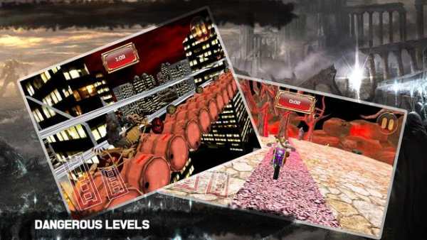 Ghost Bike Rider 3D : Highway Stunts screenshot 4