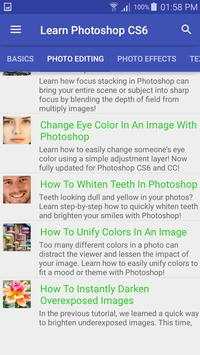 Learn Photoshop CS6 screenshot 1