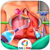 Lungs Doctor Surgery Simulator: Real Hospital Game logo