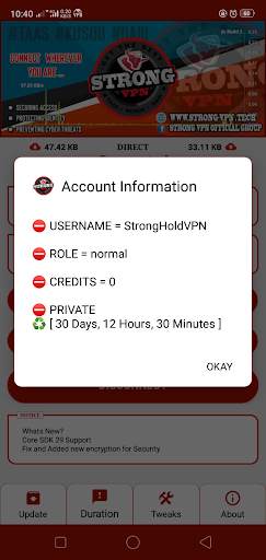 StrongHoldVPN Extreme 3.0 screenshot 5
