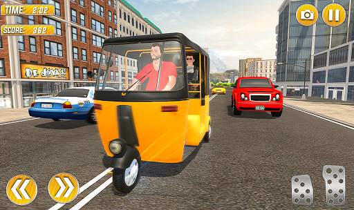 Rikshaw Driving Tuk Tuk Games screenshot 5