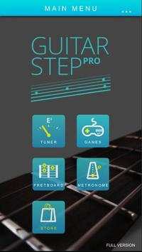 Guitar Tuner Pro. Learn guitar with Guitar Step Ap screenshot 1