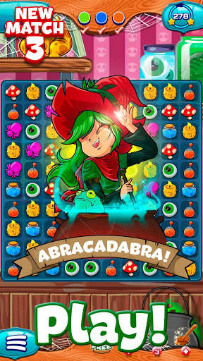 The Apprentice Witch - Puzzle Match 3 Game screenshot 8