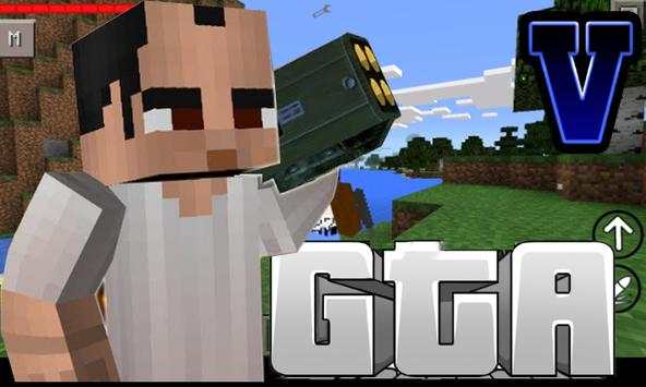 Mod Gta 5 For Minecraft 0.15.0 screenshot 1