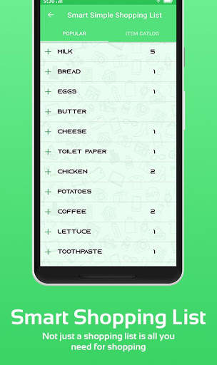 Shopping List -Smart Simple Shopping List screenshot 4
