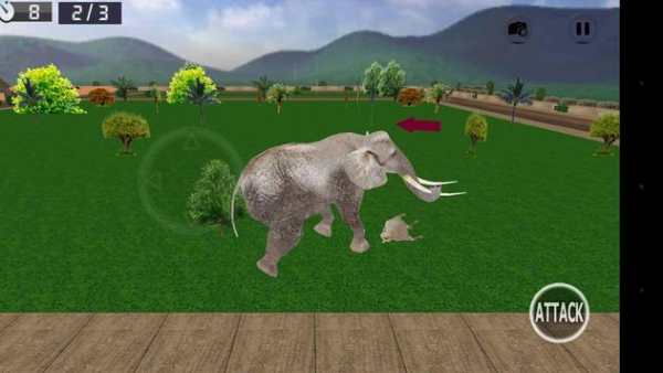Real Elephant Simulator 3D 2018 screenshot 4