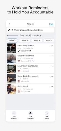 Gymaholic: Fitness & Workouts screenshot 6