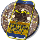 Aztec Gold Keyboard Theme icon