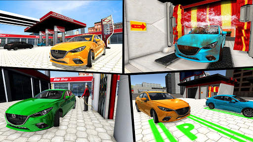 Service Station Car Parking: Gas Station Driving screenshot 3