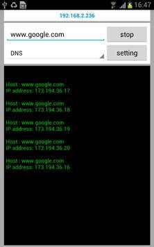 ping google,yahoo,facebook ... screenshot 2