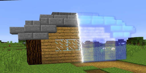 Invisible House Mod for Minecraft screenshot 4