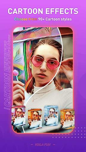 Voila Fun: Cartoon Face Editor &  Beauty Cam screenshot 5