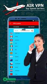 Air VPN - Unlimited Free VPN & Fast VPN Proxy screenshot 6