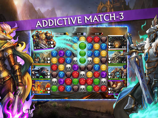 Gems of War - Match 3 RPG screenshot 7