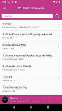 MP3 Downloader & Music Player screenshot 1