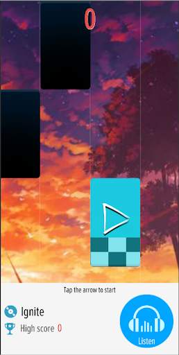 Magic Tiles piano - SAO screenshot 3